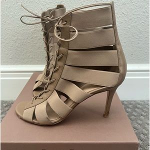 Gianvito Rossi lace-up heels